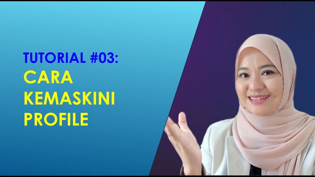 Tutorial: Cara Kemaskini Profile Public Gold [V03] - YouTube
