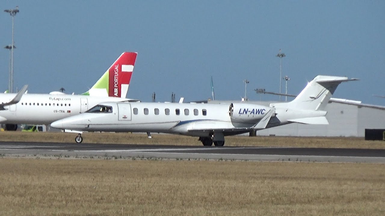 Airwing A/S Learjet 45 LN-AWC (cn 45-059) - YouTube