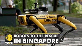Singapore's robot workforce plugs labour gaps | Singapore tackles shortage of manpower | WION News