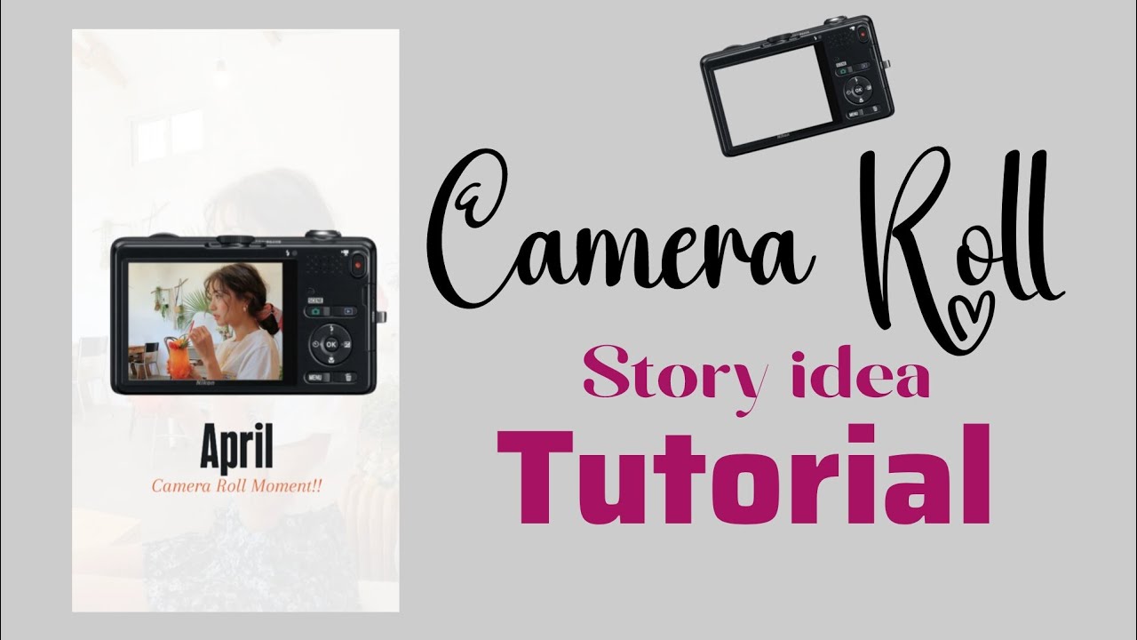 Camera Roll photo editing idea | very easy to create | viral video ...