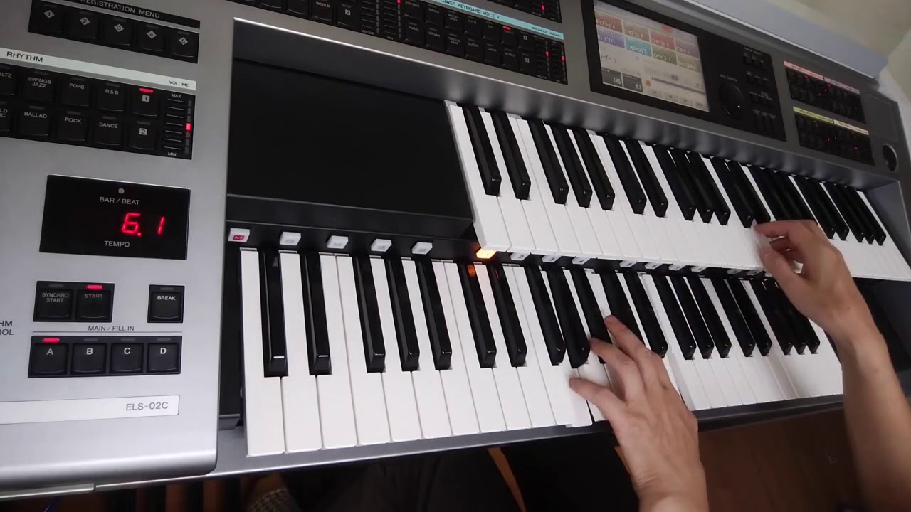 オーメンズ・オブ・ラブ/T-SQUARE 【エレクトーン演奏(8級)】 - YouTube