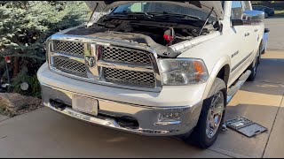 Dodge Ram 1500 2010 Starter Motor Replacement   4K