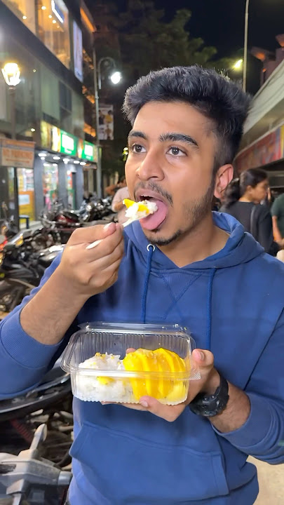 Chennai la 1st Time Mango Sticky Rice ah?!🥭🍚🤩 #idrisexplores