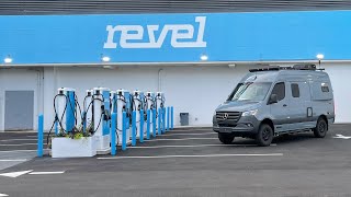 Is This The Urban EV Charging Solution? A Visit To Revel NYC Fast Charging Park