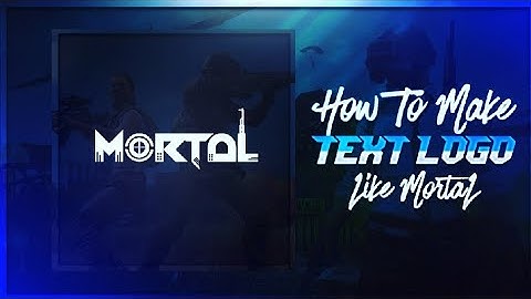 How To Make Gaming Logo #4 On Android/Ios Using Photoshop Plus PixelLab | By Deepanshu Designs