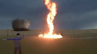 Garry's Mod Showcasing the Advanced Particle Controller with The Enthusiastic Nerd