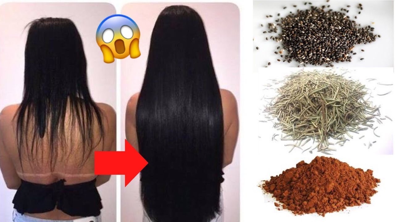 4 Receitas para fazer seu CABELO CRESCER RÁPIDO e saudável YouTube