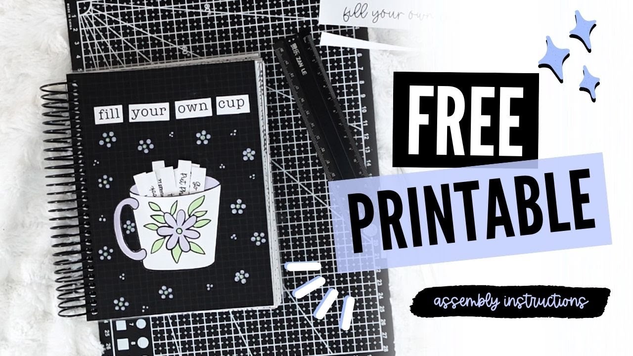 Follow along with this FREE Printable Journal Prompt - Today we fill our own cup!