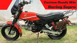 Honda Win Custom || Jari-jari ring 14 || Boring Supra
