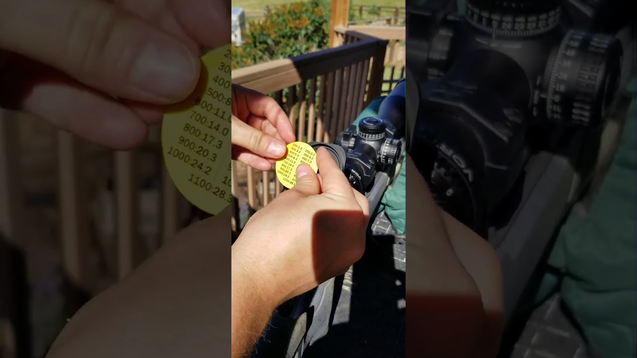 Installing Rifle Scope Dope Disk