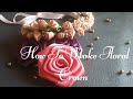 How to make flower crown  diy flower crown shadiyas creations