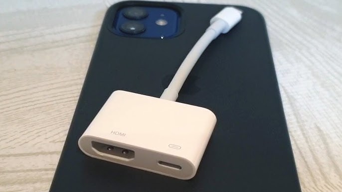 Test du cable hdmi pour iphone ou comment brancher un iphone sur une TV 