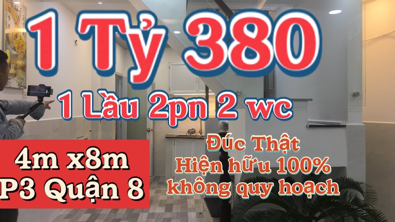 Nhà chính chủ bán gấp||1ty380 1 lầu 2pn 2wc|| hiện hữu 100% không quy ...