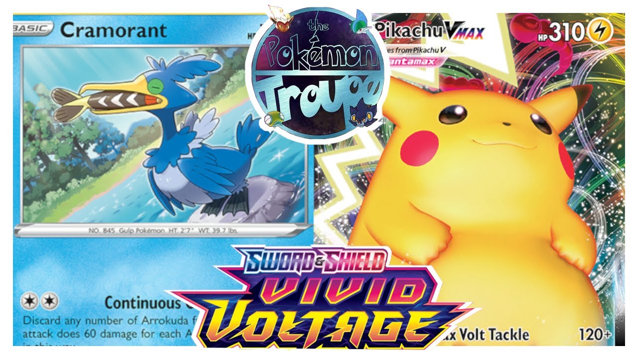 Vivid Voltage, Pokemon, Pokemon TCG, Pokemon Trading Card Game, Pikachu VMA...