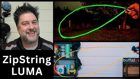 ZipString Luma Review. The Patented Glow-in-The-Dark Toy. Zip String Luma