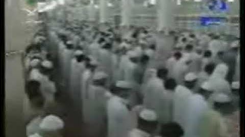 تلاوة سورة الانفطار للقارئ الشيخ / علي الحذيفي [من قديم الحرم النبوي] ¦ قناة المجد العامة ١٤٢٧ هـ