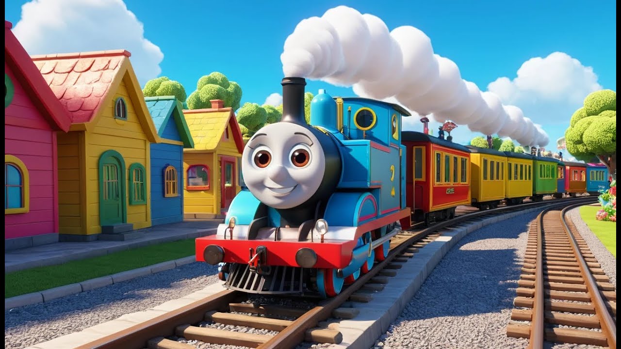 Choo Choo! The Train on the Track | Fun Train Song for Kids | Toddler ...