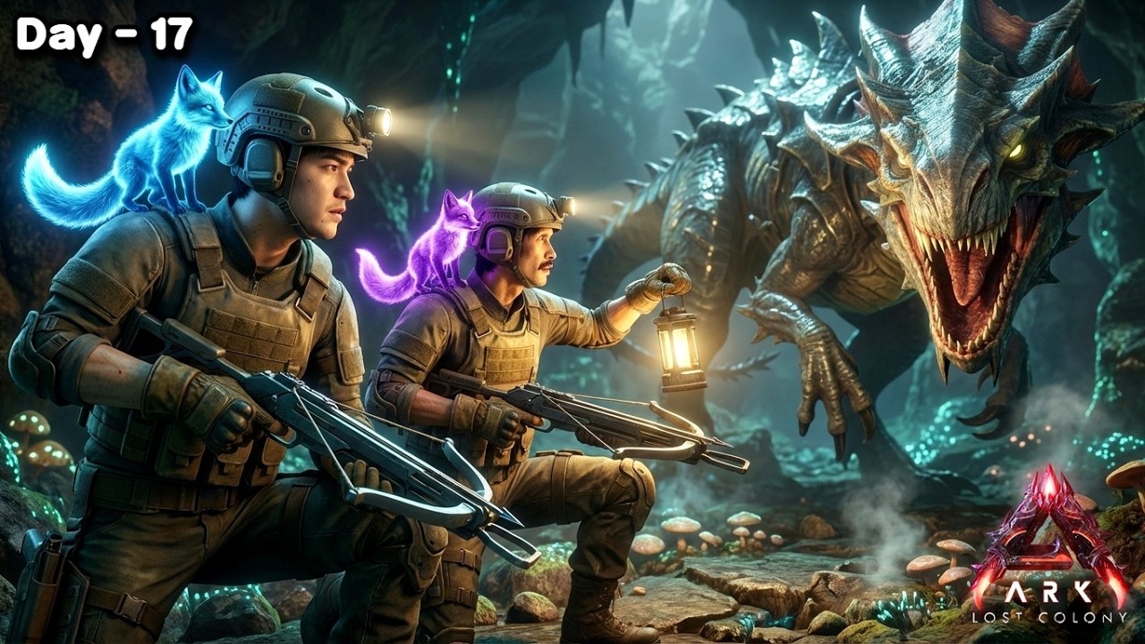 ARK Lost Colony (Day 17) | အကြမ်းဆုံးဒိုင်နိုဆော Reaper King ဖမ်းပွဲ