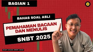BAHAS SOAL PBM SNBT 2025 - BAGIAN 1 (VARIASI KALIMAT, KATA YANG SALAH, KONJUNGSI &PERBAIKAN KALIMAT)