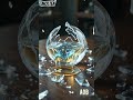 Glowing Crystal Orb Shatters & Reforms 🔮✨ #Satisfying #ASMR #LiquidLight #HyperRealism #Shorts