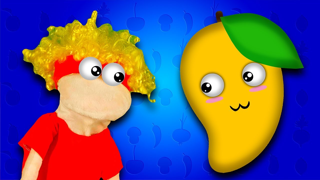 4 Fruits & 4 Vegetables with Puppets! D Billions Kids Songs YouTube