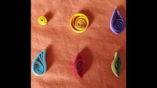 Basic Quilling Shapes | Quilling - The Art of Paper