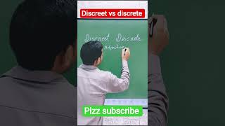 Discreet vs discrete meaning in hindi #discrete meaning in hindi # discreet meaning in hindi