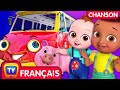 Les Roues du Bus avec les animaux de la ferme (Wheels on the Bus) - ChuChu TV Comptines et Chansons