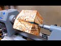 Woodturning - Split and Spalted Ash