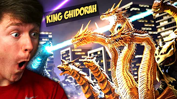Reacting to the EVOLUTION of KING GHIDORAH