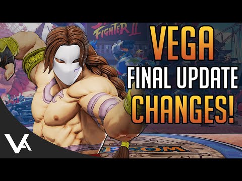SFV - VEGA CHANGES EXPLAINED! Final Patch Notes (Definitive Update)