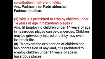 Class 7 Civics notes | Ch 4 Fundamental Rights - Part 1 Questions and answers | #class7civics