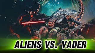 Darth Vader vs. Aliens | Tem Studio & Blokees