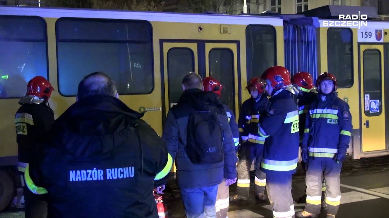 W tramwaju zapalił się silnik [Szczecin]