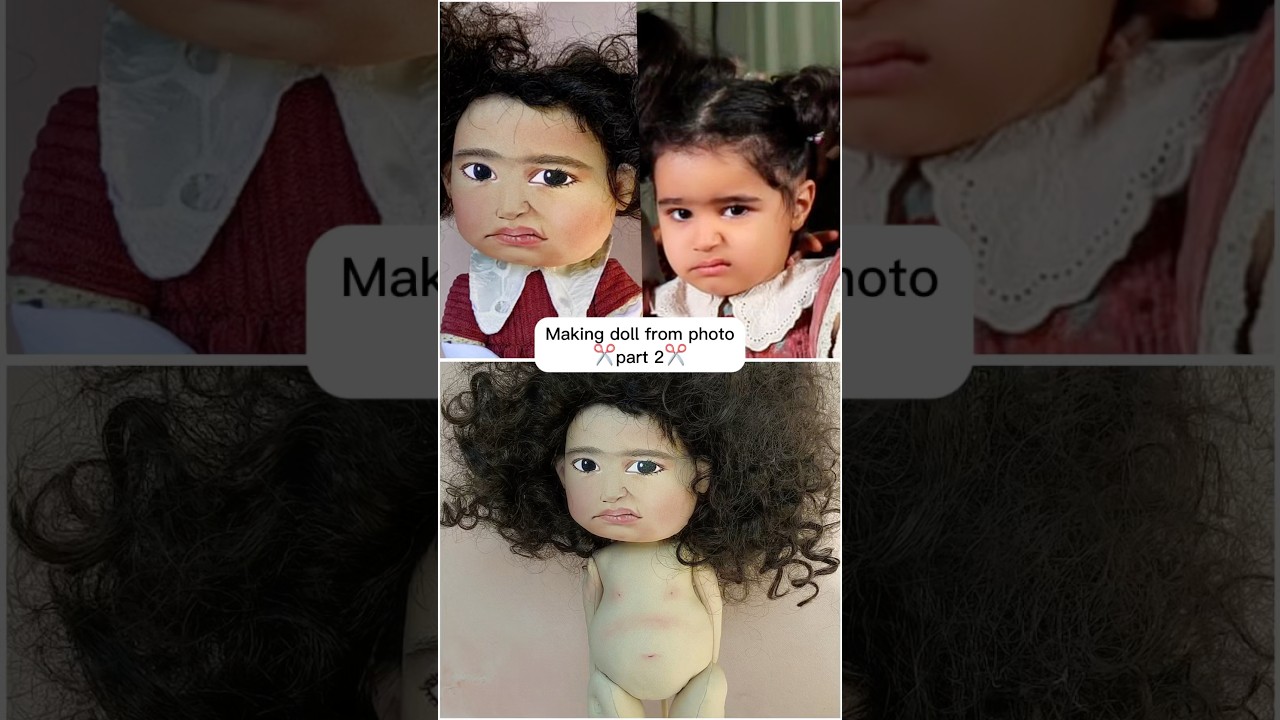 This part is just sewing the head.I couldn’t fit more than this in the video