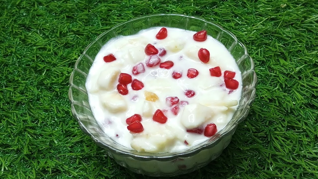 फ्रूट रायता | Yummy fruti raita | instant mixed fruit raita | Quick and ...