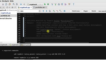 Tracking Cryptocurrency Portfolio with - Cryptrack - Code Examples & Improvements