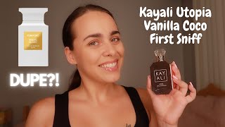 Kayali Utopia Vanilla Coco Review  Tom Ford Soleil Blanc Dupe?! 