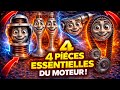⚠️ 4 PIÈCES DU MOTEUR QUI CONTRÔLENT TOUT !
