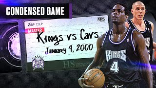 C-Webb & J-Will GO OFF in 17-Point Comeback W | Kings at Cavs 1.4.2000