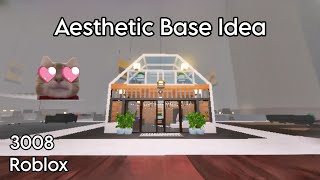I MADE AN AESTHETIC BASE IDEA FOR 3008 ROBLOX | FOR PUBLIC AND PRIVATE SERVERS | MyelPlays