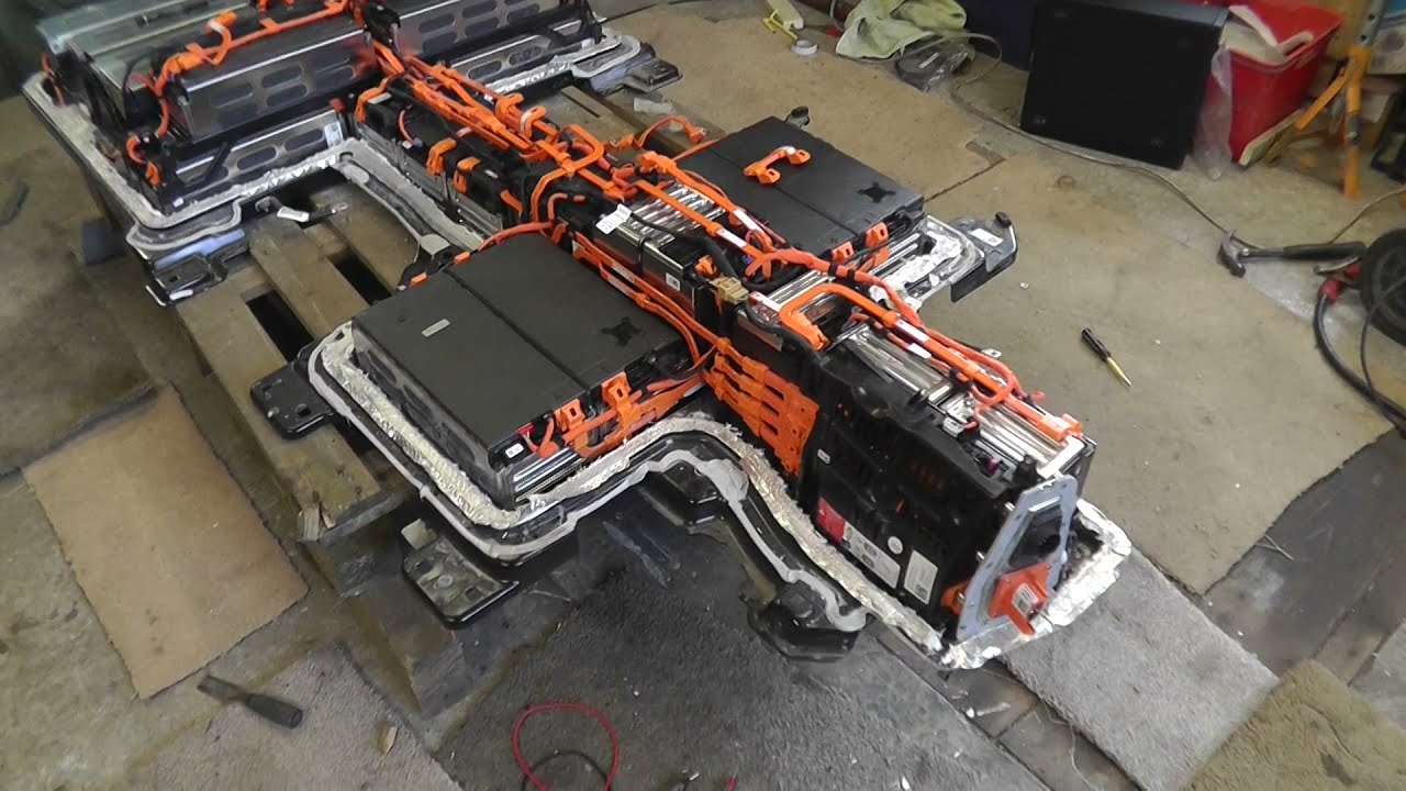 DIY EV Part 18 - eGolf Battery Breakdown. - YouTube