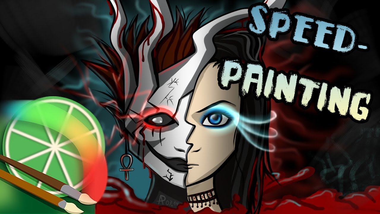 Ergo Proxy X Re-l Mayer [Easy Paint Tool SAI speed-painting] - YouTube