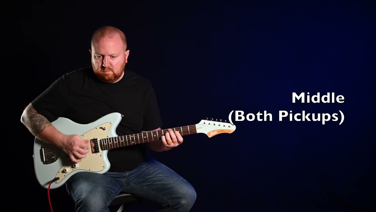 Fano JM6 Alt de Facto w/ Lollar El Rayo Humbuckers & Mastery Vibrato – Blue Boy