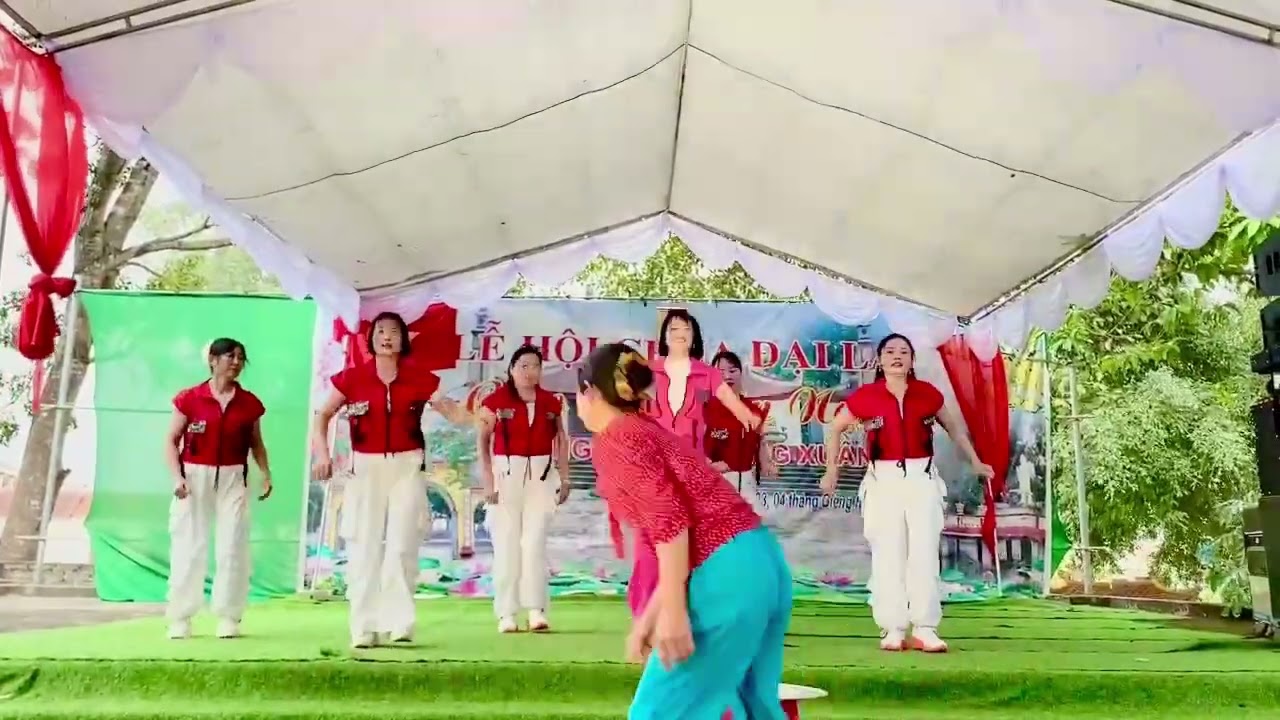 Zumba hapbibotday mừng năm mới phụ nữ thôn chùa trên năm 2026