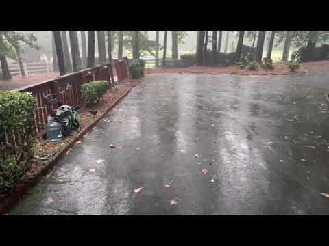 Fayetteville GA Hit By Severe Thunderstorm And Rain On Thursday August 11th 2022