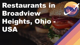 Restaurante en Brunswick, Ohia - USA