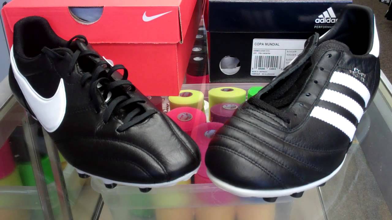 The Nike Premier vs. Adidas Copa Mundial - YouTube