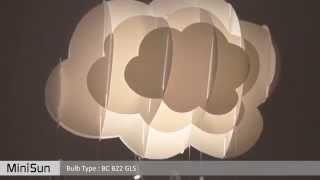 Details Cloud & Rain Drop Ceiling Pendant Light Shade - 19495 News