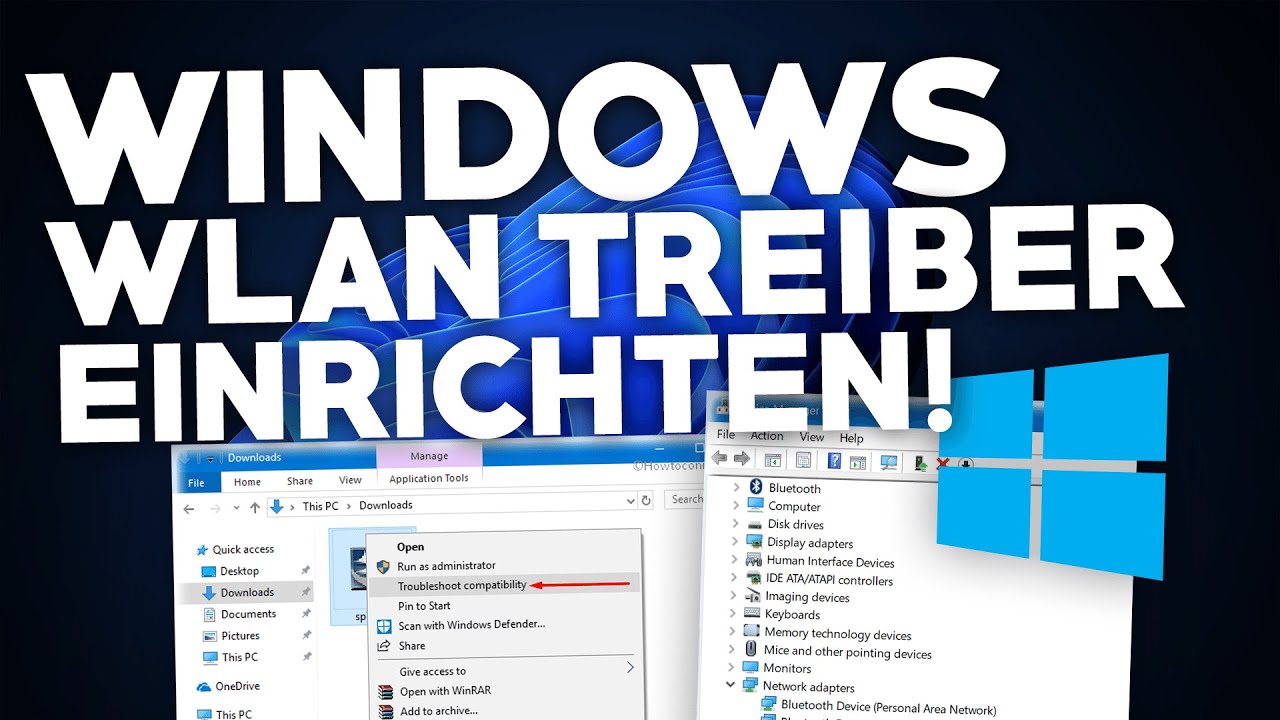 Rtl8191s Wlan Adapter Treiber Windows 7 64 Bit Download Windows: W-LAN TREIBER richtig INSTALLIEREN! | Tutorial | Deutsch